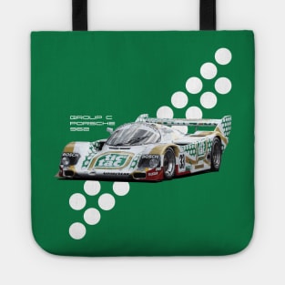 Retro Le Mans 24 Hours T-Shirt - Tic Tac 962 Group C Design Tote