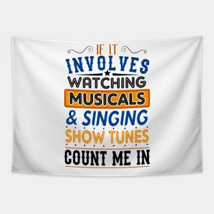 Musicals and Show Tunes Tapestry