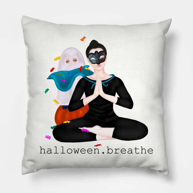 halloween. breathe Pillow by Breathe Serene 