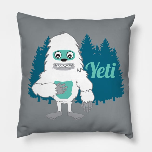 Yeti Pillow by T