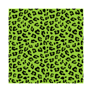 Green Leopard Print T-Shirt