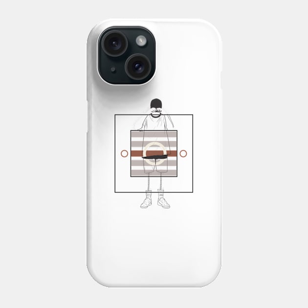 Boy with wobbly legs version 4 Phone Case by Frajtgorski