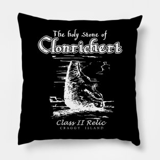 The Holy Stone Of Clonrichert - Craggy Island - Father Ted Pillow