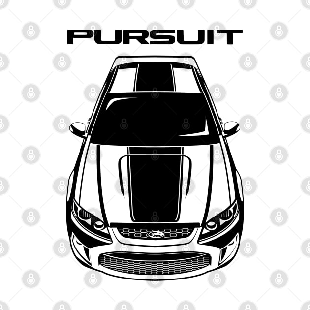 Ford FPV Pursuit UTE - Black Stripe by V8social