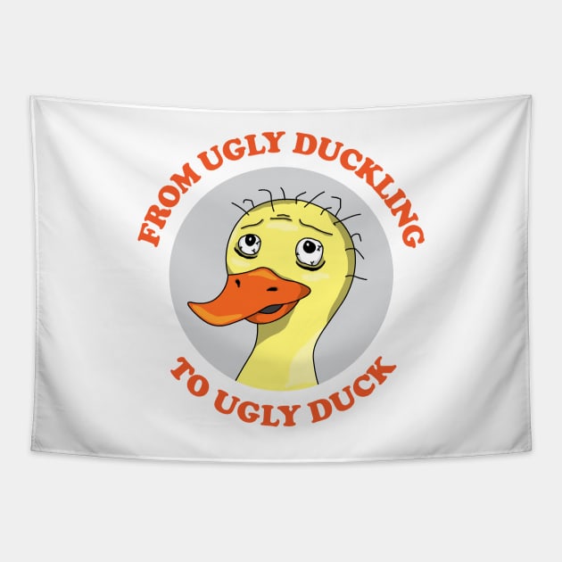 From Ugly Duckling To Ugly Duck Tapestry by inotyler