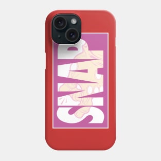 Snap Comic PURPLE Phone Case