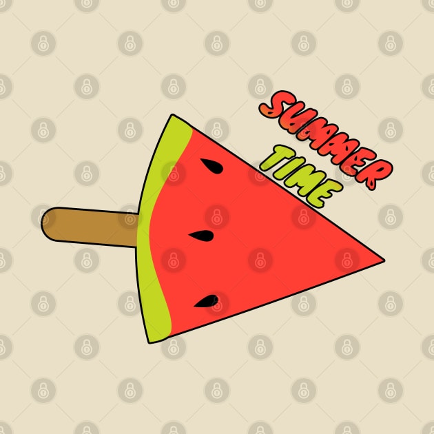 SummerTime WaterMelon Slice by MigiDesu