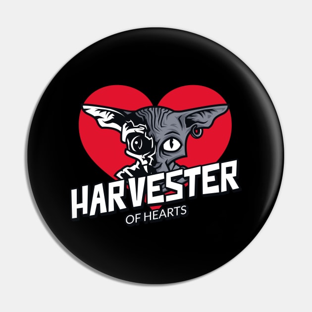 Harvester of Hearts Pin by Cat Lady Locker