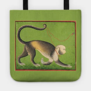 Indian Art: A Monumental Portrait of a Monkey Tote