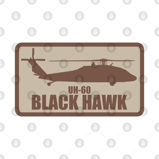 UH-60 Black Hawk Patch (desert subdued) by TCP