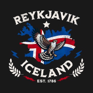 Gyrfalcon Reykjavik Iceland / Reykjavik T-Shirt