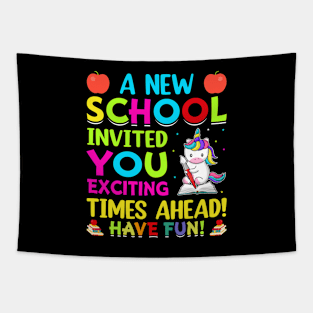 A New School Invited You Exciting Times Ahead Have Fun Tapestry