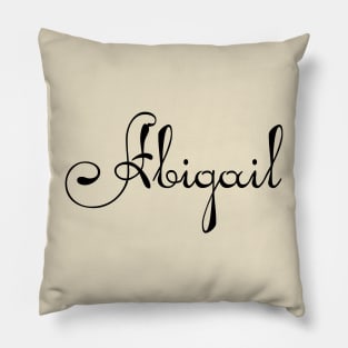 Pick your name. Abigail Pillow