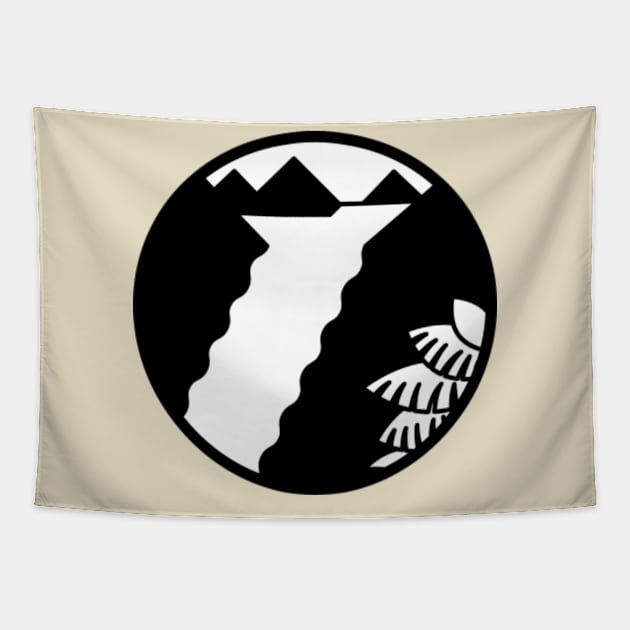 Tour Aotearoa - Fox Glacier Icon Tapestry by tomnapper