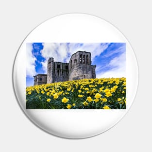 Spring at Warkworth Castle Pin