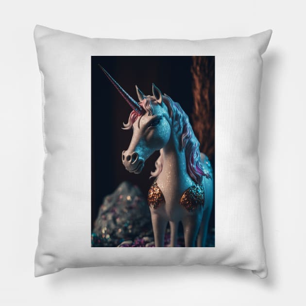 The Last Unicorn Pillow by JigglePeek