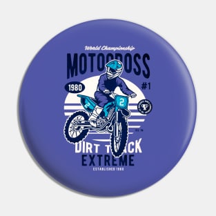 Motocross Extreme Dirt Track Pin