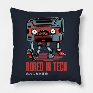 Tech Character, Urban Style Pillow