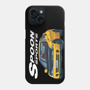 INTEGRA phoenix yellow type r DC2 Phone Case