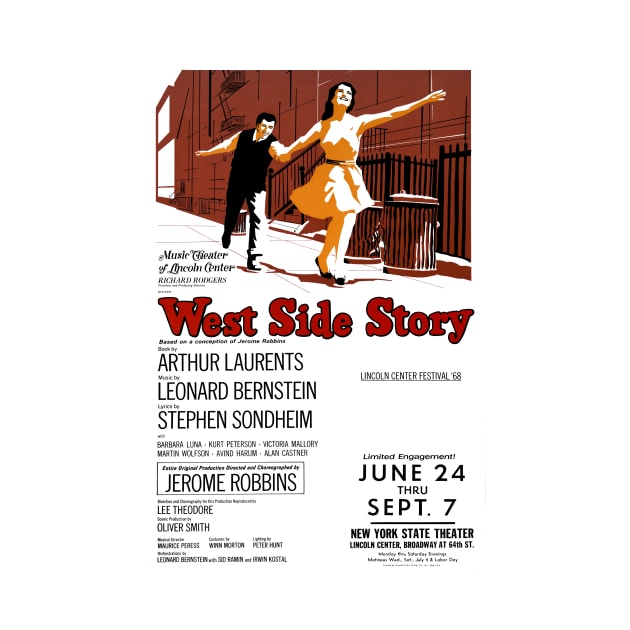 West Side Story Playbill by RockettGraph1cs