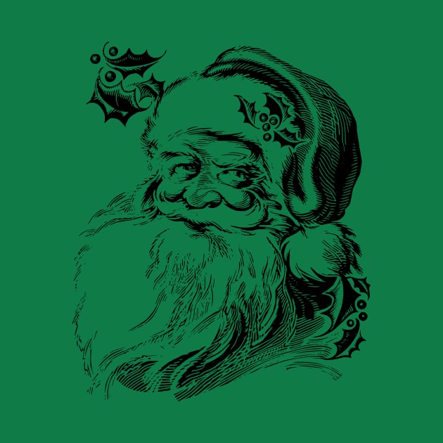 Vintage Santa Claus by Vintage Sketches