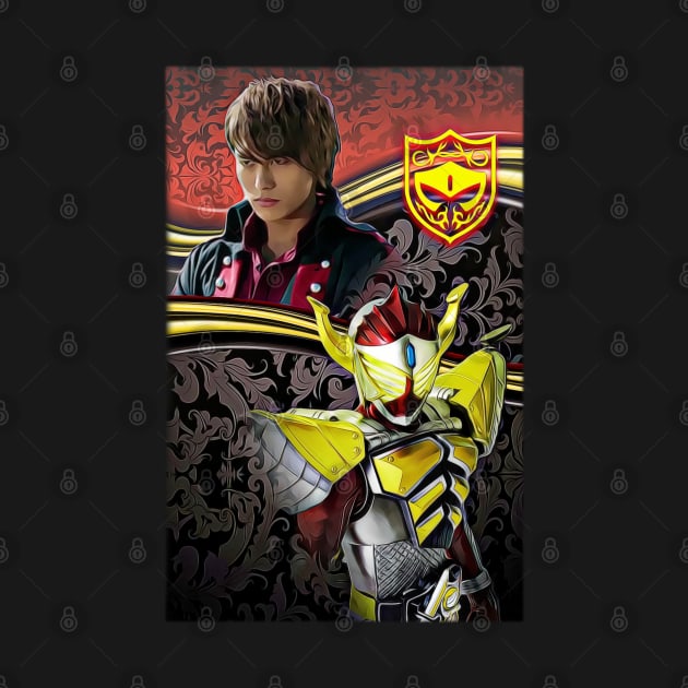 Kamen Rider Baron Side-by-Side   (style #2) by BeatlesDiva