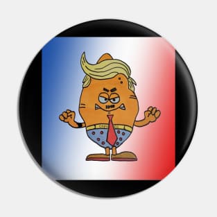 Potato Dictater Pin