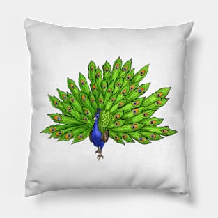 Peacock Shirt Pillow