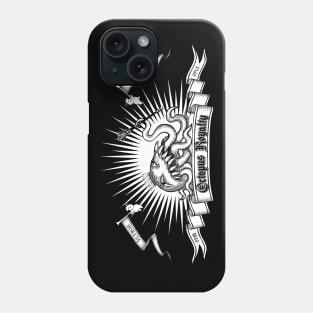 Octopus Royalty (B/W) Phone Case