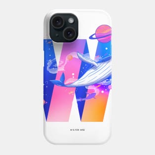 W initial Phone Case