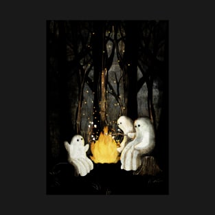 Marshmallows and ghost stories T-Shirt