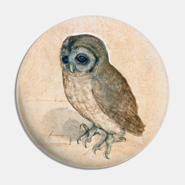 OWL Antique Animal Drawings Pin by BulganLumini