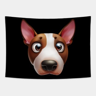 Pawfect Bull Terrier Tapestry