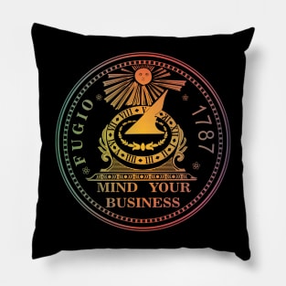 The Fugio Coin American Dollar Pillow