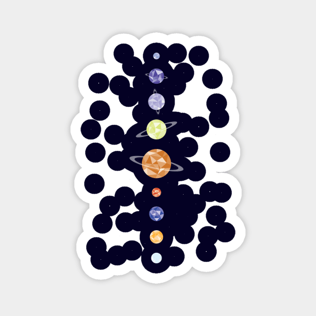 Planets Magnet by dorothytimmer