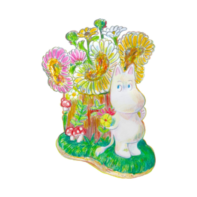 moomin planter - Cottagecore - T-Shirt