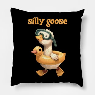 Silly goose Pillow