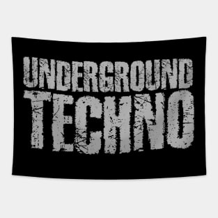 Underground Techno Tapestry