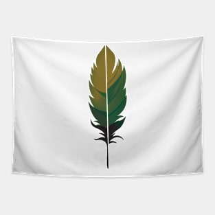 Colorful nature feather Tapestry