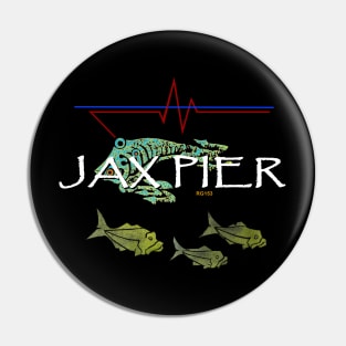 JAX Pier, Jacksonville Bch. FL, Heartbeat Pin