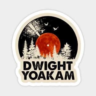 Dwight Name Record Music Forest Gift Magnet