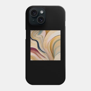 Abstract retro waves Phone Case