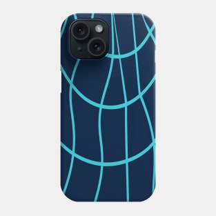 wavy lines pattern Phone Case