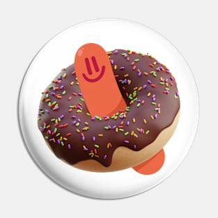 donut wiener Pin