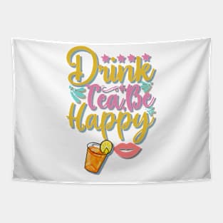 Iced Tea and Smile Tapestry