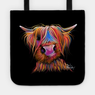 HiGHLaND CoW PRiNT SCoTTiSH ' BRuCe ' BY SHiRLeY MacARTHuR Tote