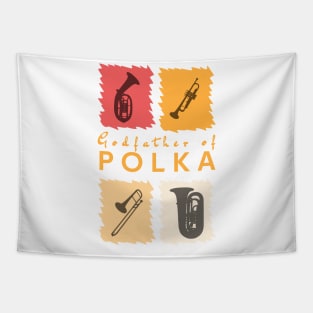 Godfather of Polka Tapestry