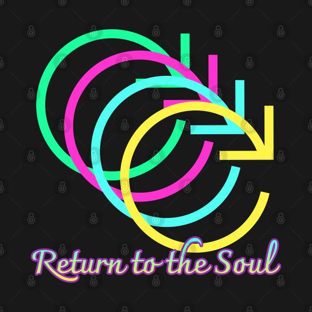 Return to the Soul,fluorescent color,arrow by zzzozzo