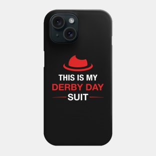 Funny Derby Day Horse Hat, Derby Suit Kentucky Racing Lover Phone Case