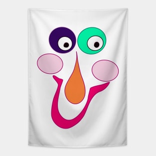 mask smile Tapestry